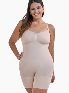 Shapermint Curvezze Full Body Evolution Shapewear Size 2xl Nude
